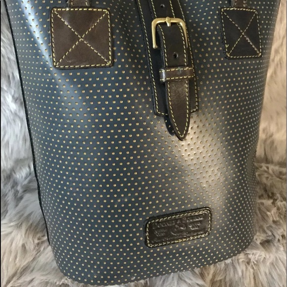 Dooney & Bourke Perforated Leather Shoulder/Tote - Picture 2 of 6